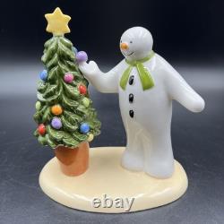 Coalport Characters The Snowman Christmas Cheer Ltd Edition Figure 2005 with COA