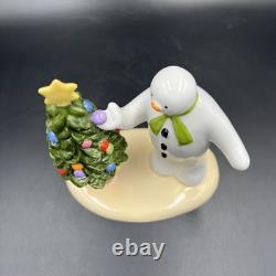 Coalport Characters The Snowman Christmas Cheer Ltd Edition Figure 2005 with COA