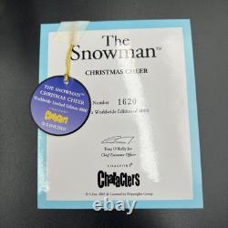 Coalport Characters The Snowman Christmas Cheer Ltd Edition Figure 2005 with COA