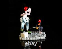 Coalport Characters -wallace Out Of Control- Ltd Edition Wallace & Gromit Figure