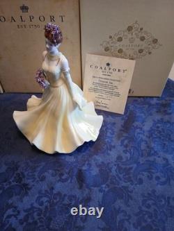 Coalport Dearest Iris Limited Edition Figurine With Box And Certificate