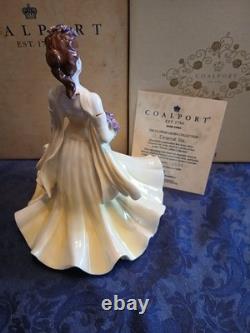 Coalport Dearest Iris Limited Edition Figurine With Box And Certificate