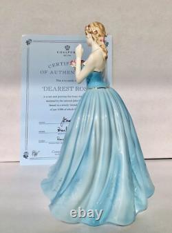 Coalport Dearest Rose Limited Edition Figurine J Bromley