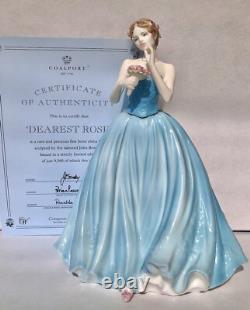 Coalport Dearest Rose Limited Edition Figurine J Bromley