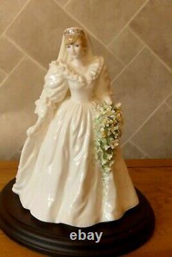 Coalport Diana Princess of Wales Royal Wedding 1981 Figurine Limited Edition