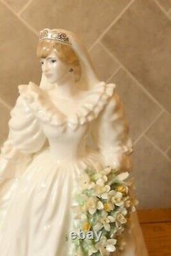 Coalport Diana Princess of Wales Royal Wedding 1981 Figurine Limited Edition