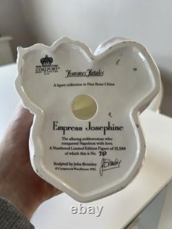 Coalport EMPRESS JOSEPHINE Figurine Limited Edition Femme Fatales / Napoleon
