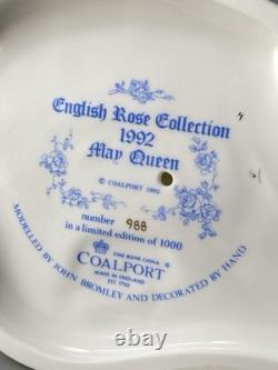 Coalport English Rose Collection 1992 May Queen Limited Edition (1,000) Figurine
