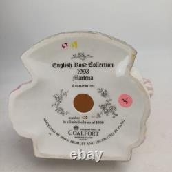 Coalport English Rose Collection Marlena 1993 Limited Edition Figurine boxed