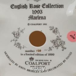 Coalport English Rose Collection Marlena 1993 Limited Edition Figurine boxed