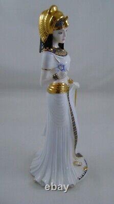 Coalport Figure Queen Celopatra Limited Edition #644 Of 9500