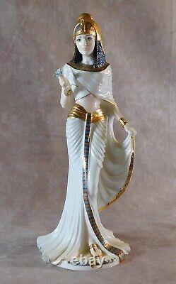 Coalport Figure Queen Celopatra Limited Edition #644 Of 9500