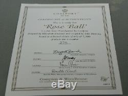 Coalport Figure # The Rose Ball # Limited Edition Certificate & Brochure