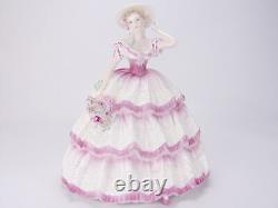 Coalport Figurine Carnation CW161 Limited Edition Bone China Lady Figures