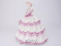 Coalport Figurine Carnation CW161 Limited Edition Bone China Lady Figures