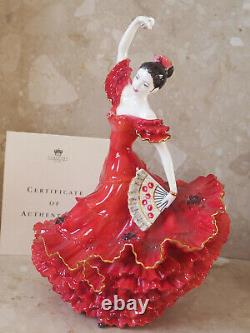 Coalport Figurine Flamenco A Passion for Dance Limited Edition with Certificate