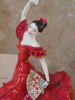 Coalport Figurine Flamenco A Passion for Dance Limited Edition with Certificate