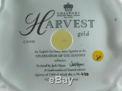 Coalport Figurine Harvest Gold Cw 416 Limited Edition Free Uk Postage