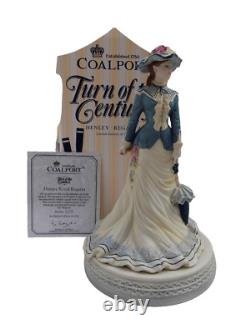 Coalport Figurine Henley Royal Regatta Limited Edition Of 2000 In Box