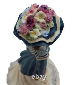 Coalport Figurine Henley Royal Regatta Limited Edition Of 2000 In Box