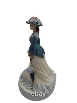 Coalport Figurine Henley Royal Regatta Limited Edition Of 2000 In Box