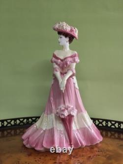 Coalport Figurine High Society Lady Charlotte Limited Edition 5000