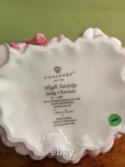 Coalport Figurine High Society Lady Charlotte Limited Edition 5000