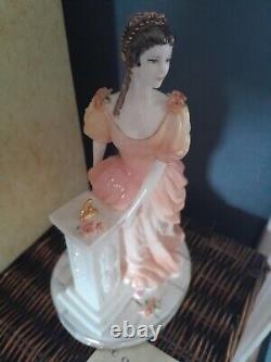 Coalport Figurine, Lady Sylvia Box + CERT. Ltd Ed. 813/1000