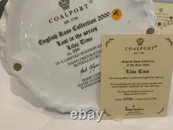 Coalport Figurine Lilac Time 2000 Limited Edition Box & Certificate
