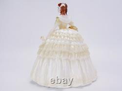 Coalport Figurine Lily Limited Edition Bone China Lady Four Flowers Collection