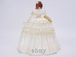 Coalport Figurine Lily Limited Edition Bone China Lady Four Flowers Collection