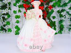 Coalport Figurine Limited Edition Rose Four Flowers Collection Bone China Lady