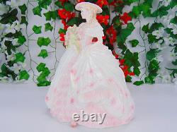 Coalport Figurine Limited Edition Rose Four Flowers Collection Bone China Lady