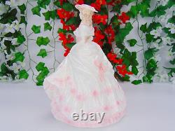 Coalport Figurine Limited Edition Rose Four Flowers Collection Bone China Lady