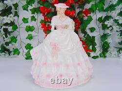 Coalport Figurine Limited Edition Rose Four Flowers Collection Bone China Lady