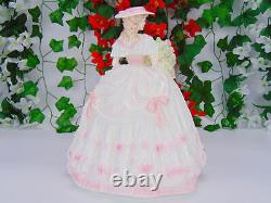 Coalport Figurine Limited Edition Rose Four Flowers Collection Bone China Lady