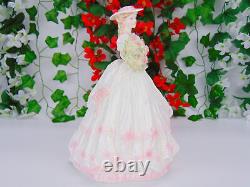 Coalport Figurine Limited Edition Rose Four Flowers Collection Bone China Lady