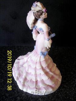 Coalport Figurine'Mademoiselle Cherie' Limited Edition Boxed. NO 1031