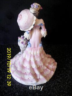 Coalport Figurine'Mademoiselle Cherie' Limited Edition Boxed. NO 1031