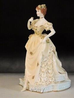 Coalport Figurine Moonlight English Rose Collection Ltd Ed + Cert Free Uk P&p