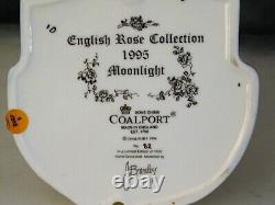 Coalport Figurine Moonlight English Rose Collection Ltd Ed + Cert Free Uk P&p