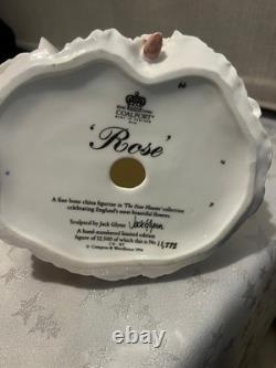 Coalport Figurine Rose Limited Edition Bone China Lady Figurine CW127 No 8029