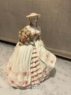 Coalport Figurine Rose Limited Edition Bone China Lady Figurine CW127 No 8029