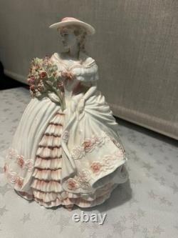 Coalport Figurine Rose Limited Edition Bone China Lady Figurine CW127 No 8029