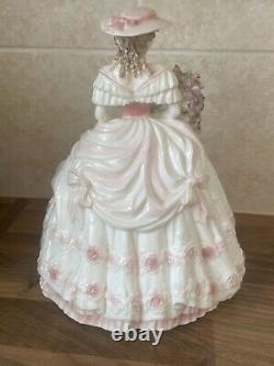 Coalport Figurine Rose Limited Edition Four Flowers Bone China Lady Figurine