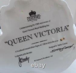 Coalport Figurine Royal Brides Queen Victoria Limited Edition On Plinth