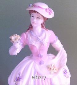 Coalport Figurine The Flower Seller Cries Of London Collection Very Nice
