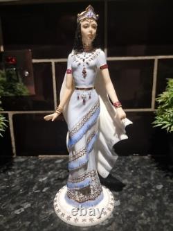 Coalport Figurine of Queen of Sheba Limited Edition, Sculpted by David Cornell