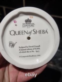 Coalport Figurine of Queen of Sheba Limited Edition, Sculpted by David Cornell
