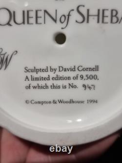 Coalport Figurine of Queen of Sheba Limited Edition, Sculpted by David Cornell